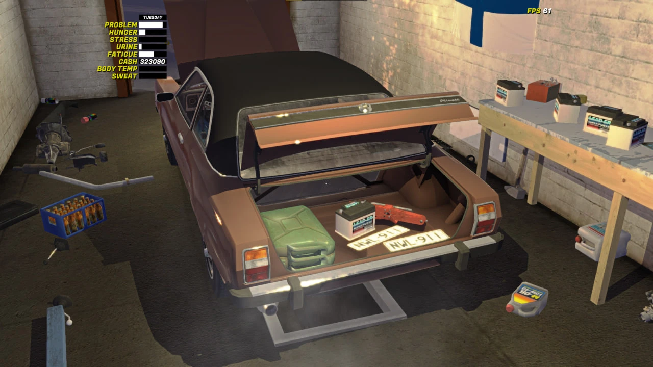 Рабочий Риветт, прошедший техосмотр