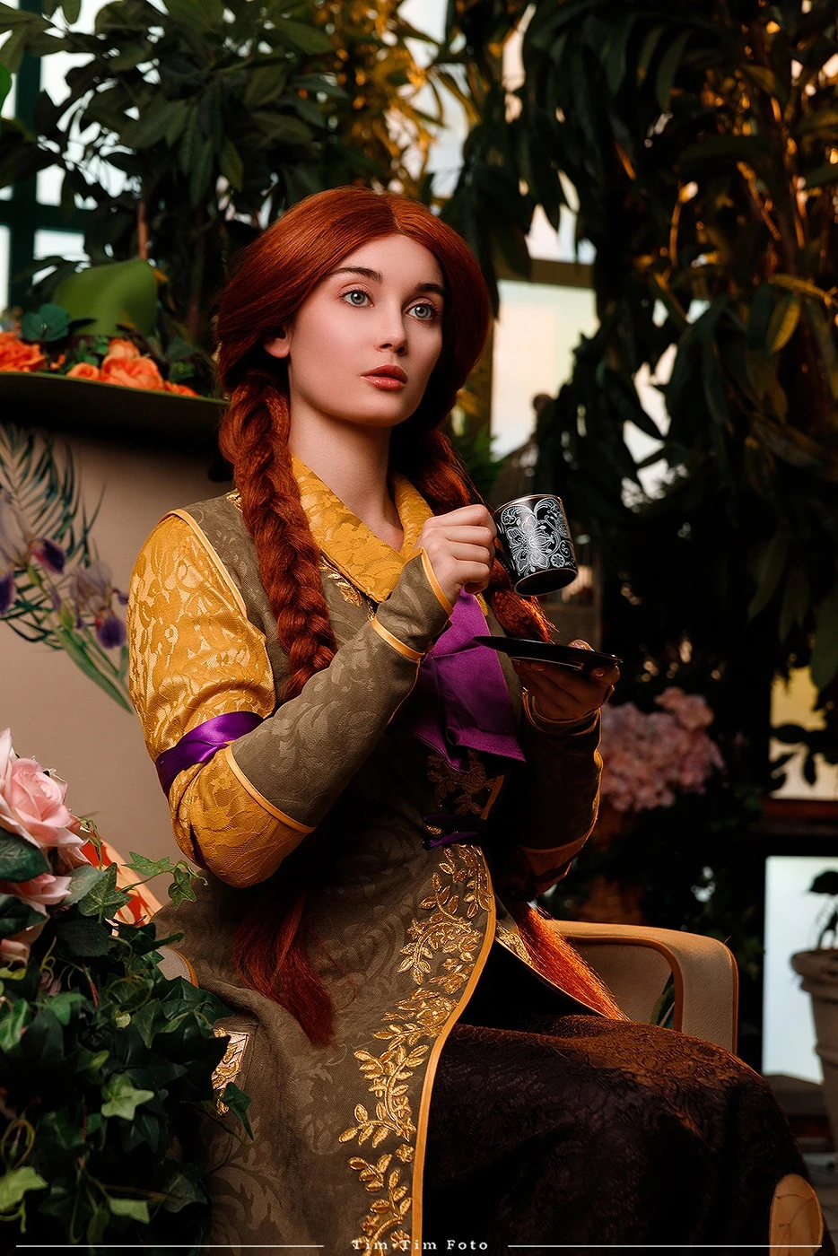 Косплей на Мирабель Чесноук из Hogwarts Legacy