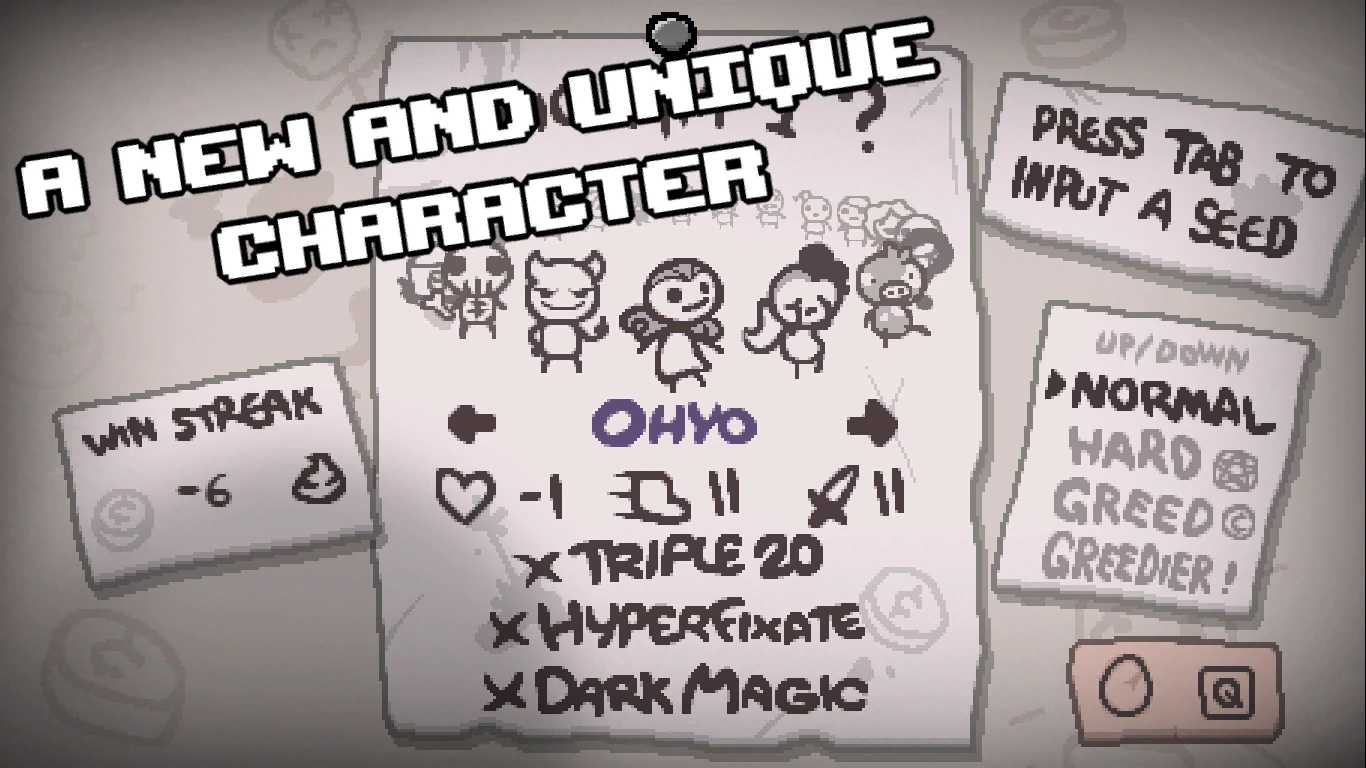 The Binding of Isaac "Мод - Ohyo"