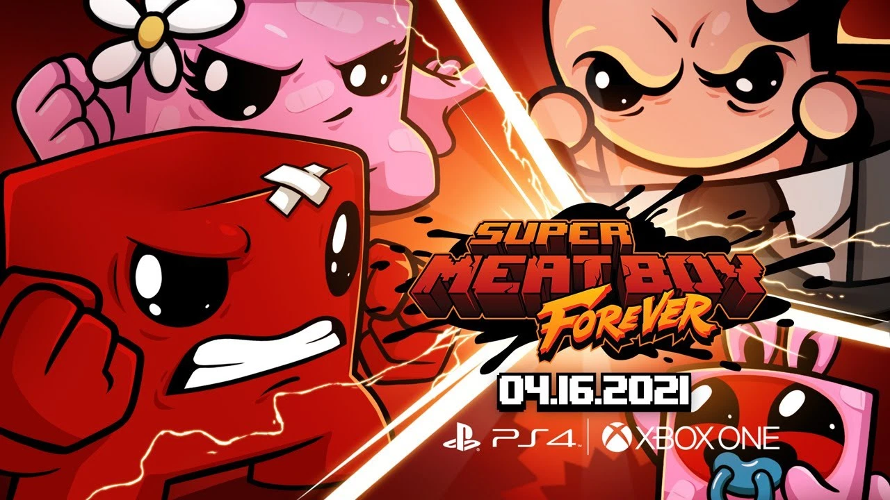 Super Meat Boy Forever для PS4 и Xbox One выйдет 16 апреля