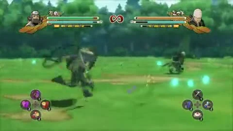 Naruto Shippuden Ultimate Ninja Storm 3 "X360  PS3 - Hanzo геймплей"