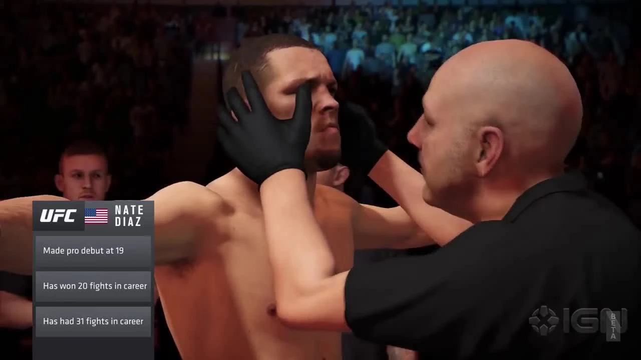 UFC 3 Beta Геймплей - Конор МакГрегор против Нейта Диаса