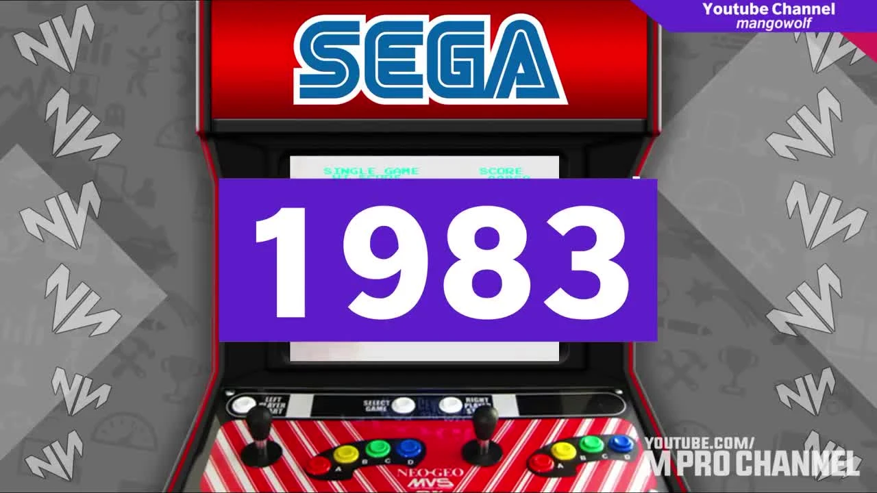 Эволюция Sega 1982 - 2018