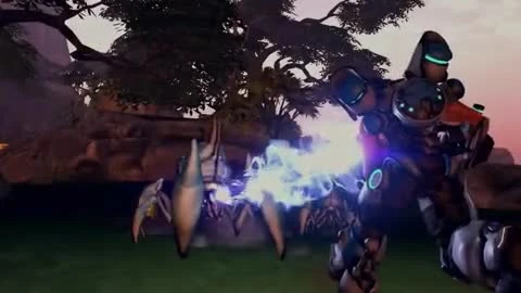 Firefall "Вертикальный геймплей"