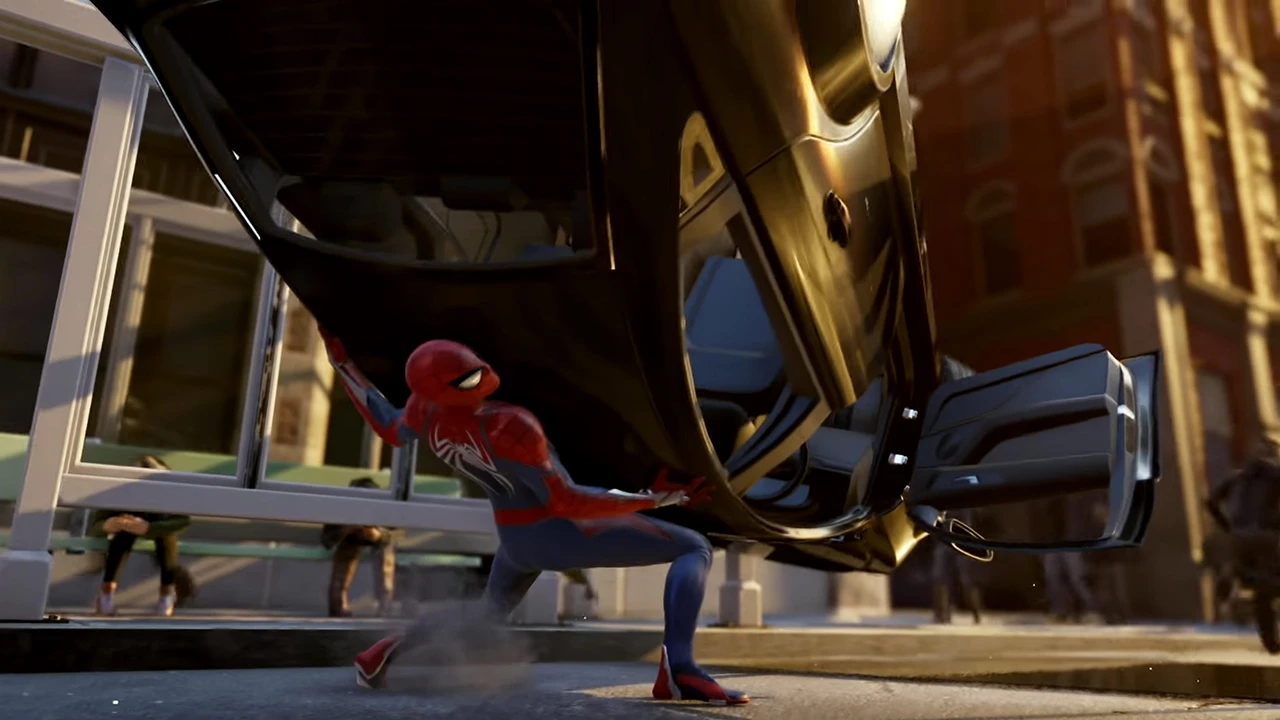 Фоторежим в новом трейлере Spider-Man