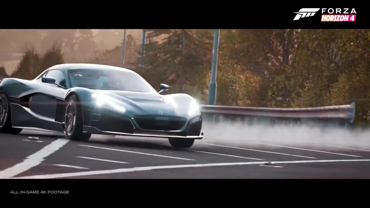 Forza Horizon 4 - трейлер автомобиля Rimac C_Two