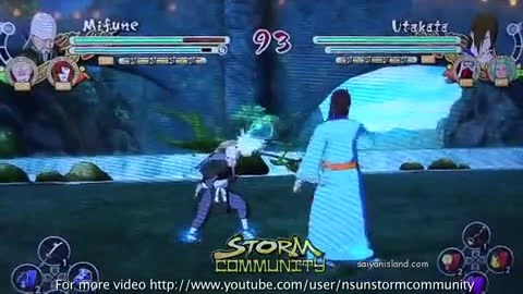 Naruto Shippuden:Ultimate Ninja Storm 3 - Движения Утакаты