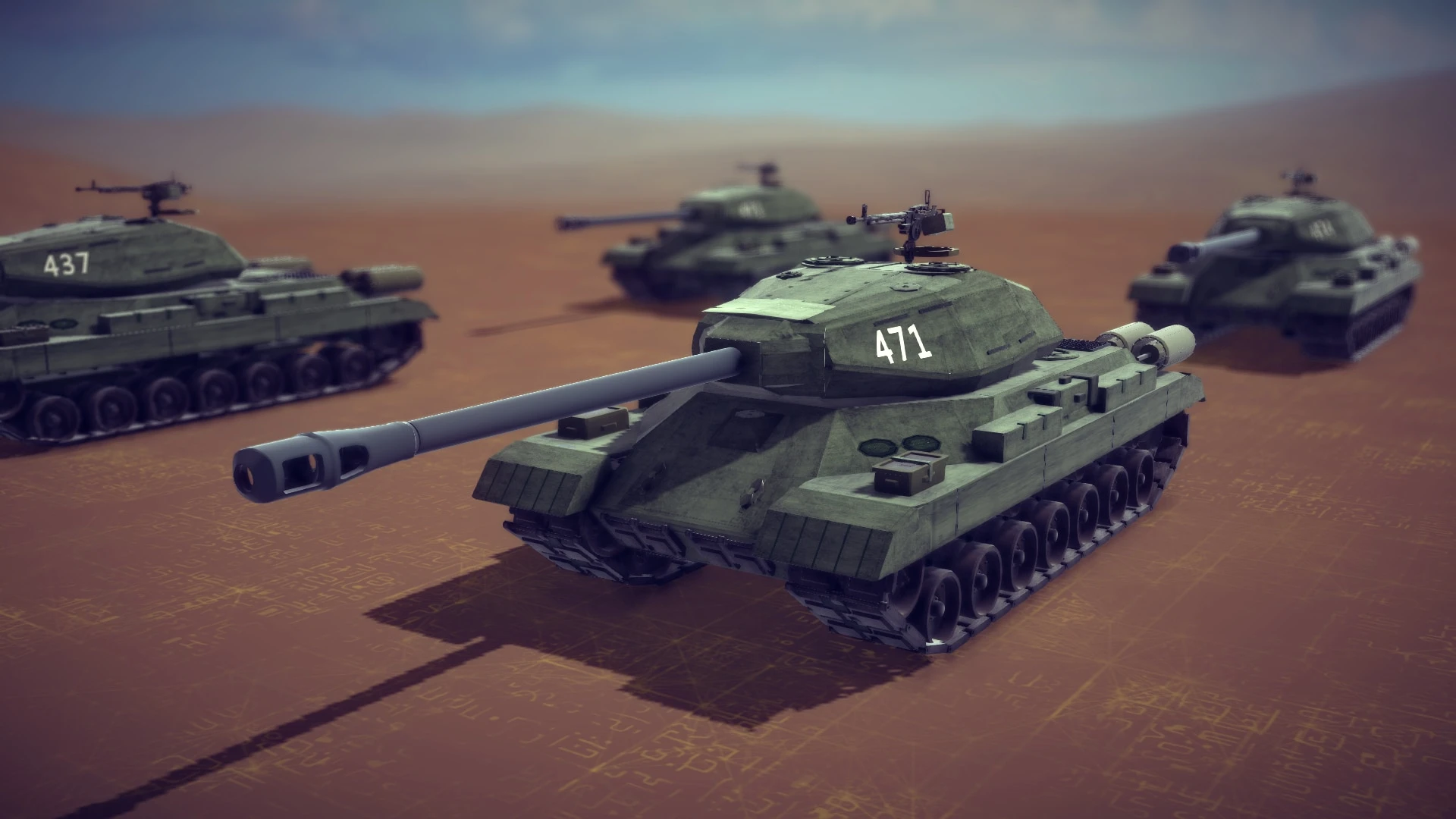 Besiege "ИС-4 тяжёлый танк"