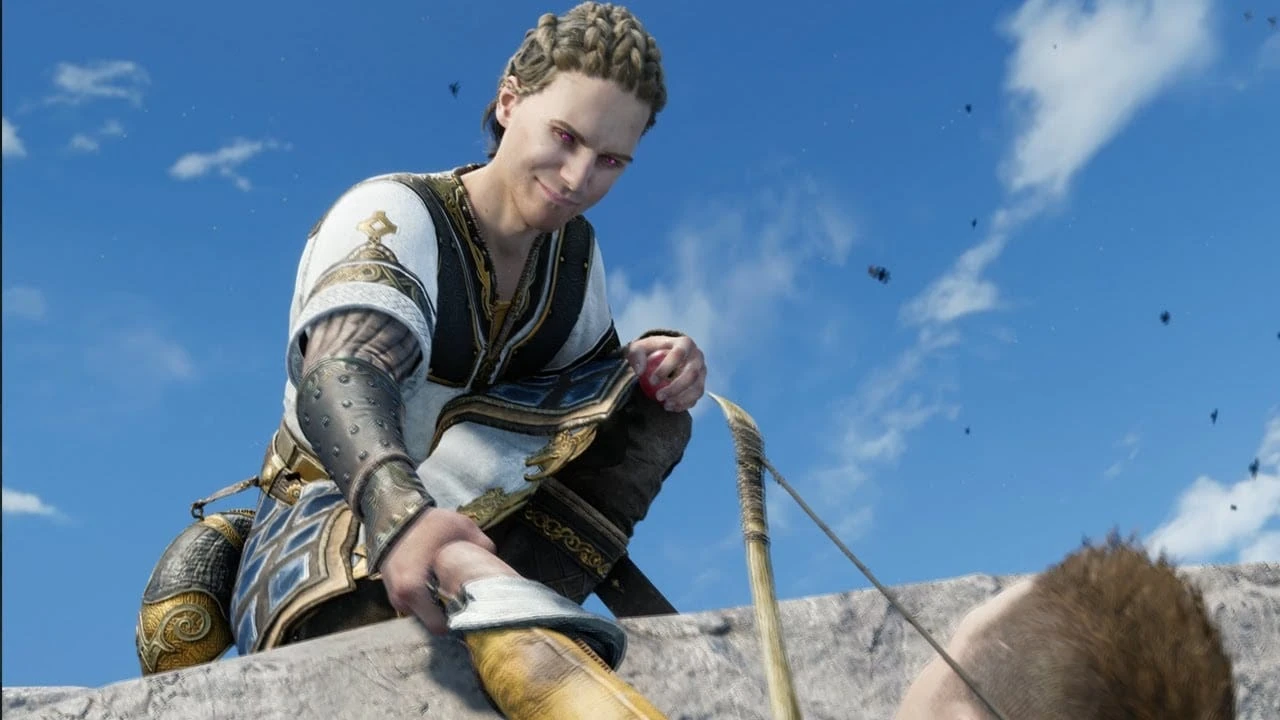 Разработчики God of War Ragnarok специально сделали лицо Хеймдаллю таким, чтобы вы хотели его ударить