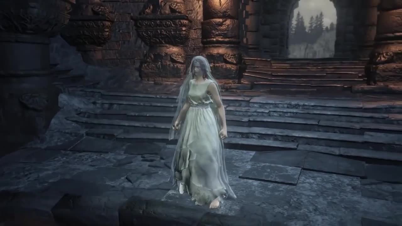 Dark Souls 3 - вырезанный контент | броня противников и NPC