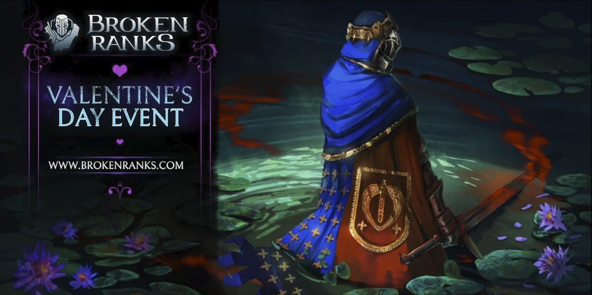 Broken Ranks пройдёт мероприятие в честь Дня святого Валентина