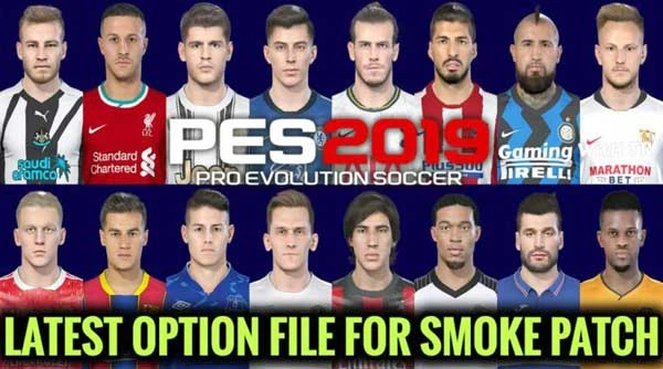 PES 2019 "Smoke Patch Обновленный опшин 27.09.2020"