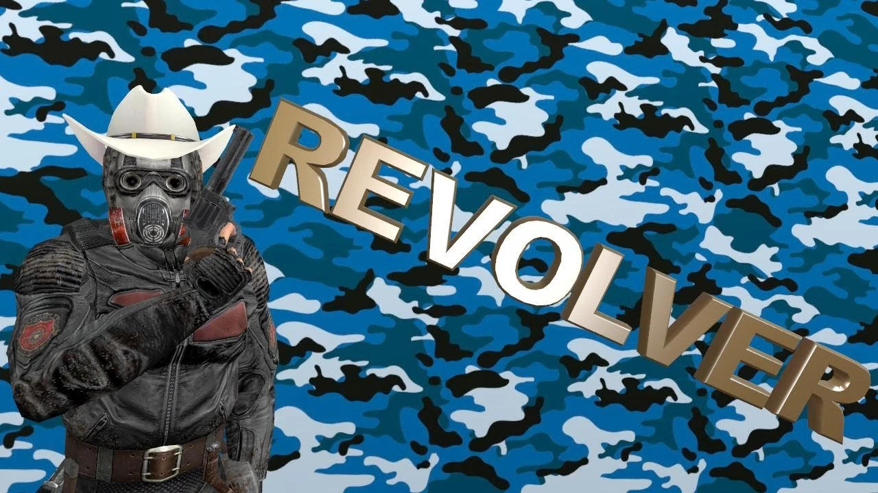 Солдат Долга играет с Револьвером