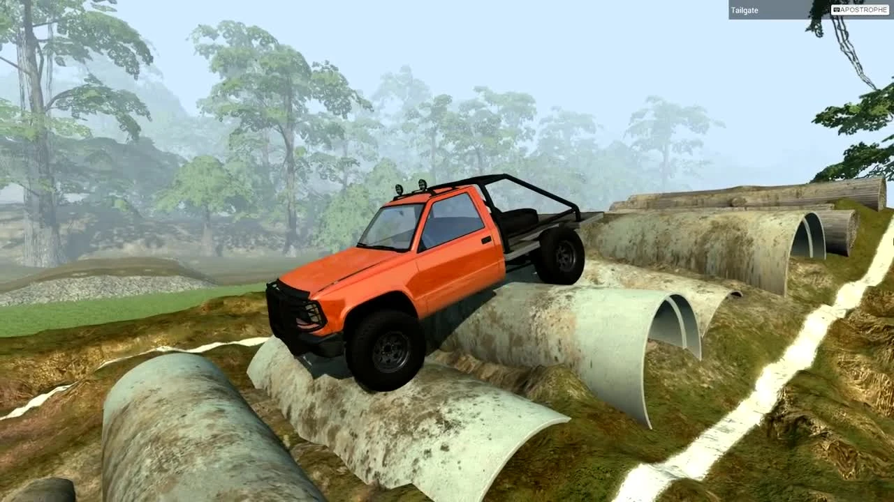 Новый Тест на Проходимость! - BeamNG.drive