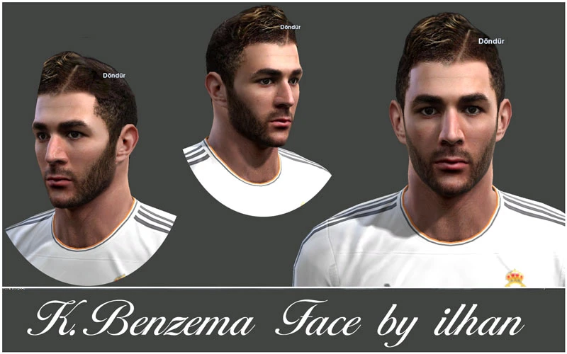 PES 2014 "Benzema Face by ilhan"