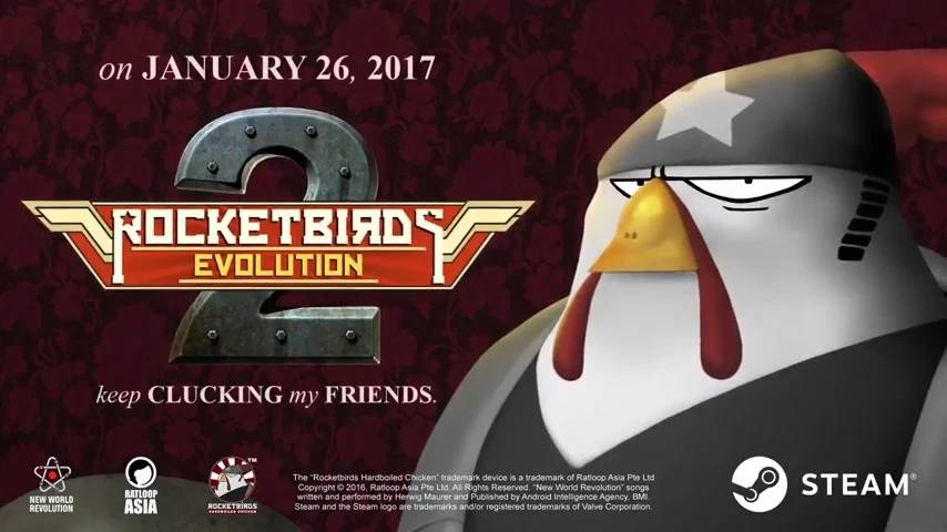 Названа дата релиза Rocketbirds 2: Evolution в Steam