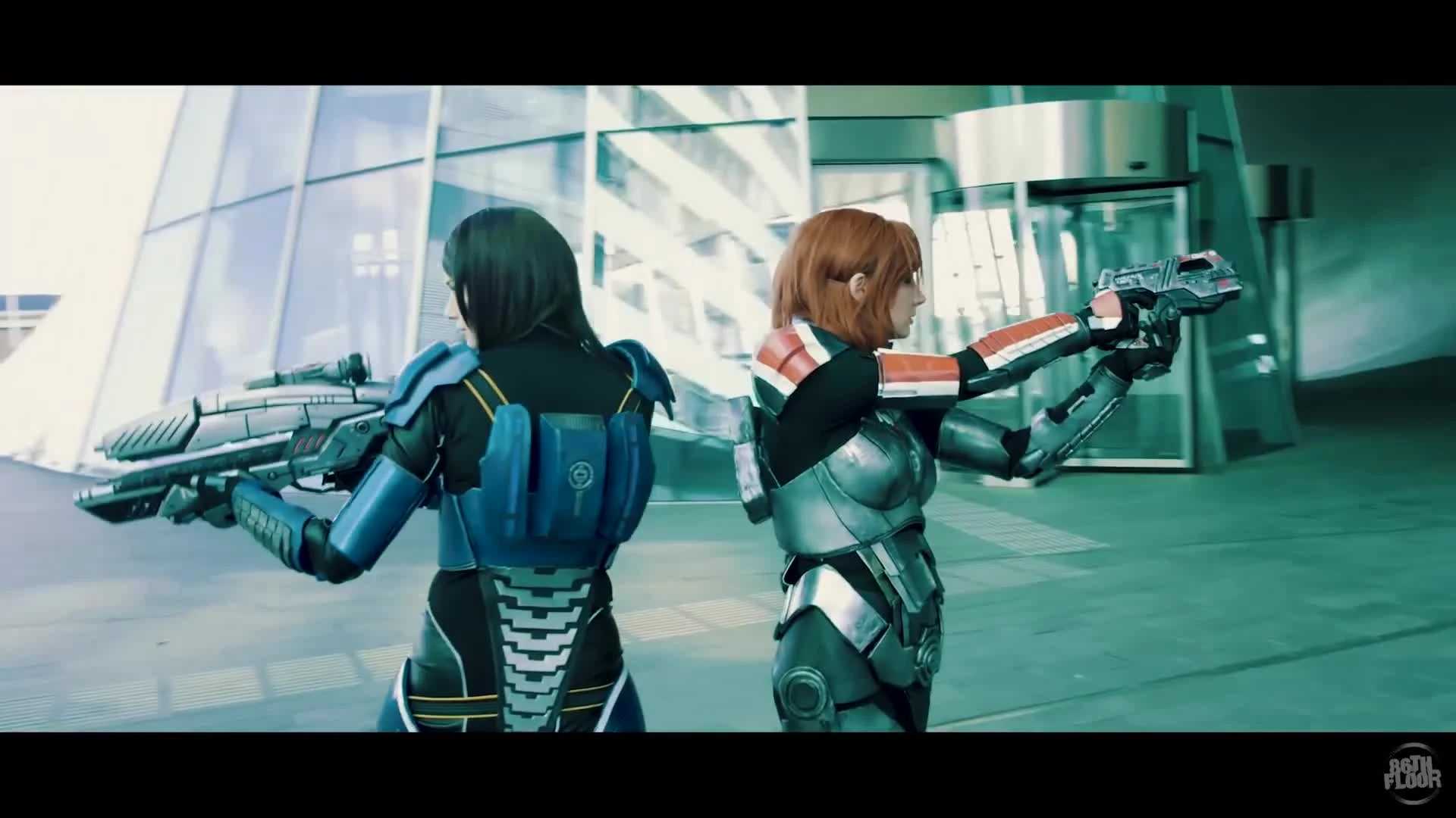 Mass Effect 3 - Косплей Эшли и Шепарда