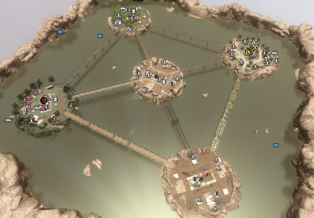 Far Cry 2 "Мультиплейерная карта "Five_islands v2"