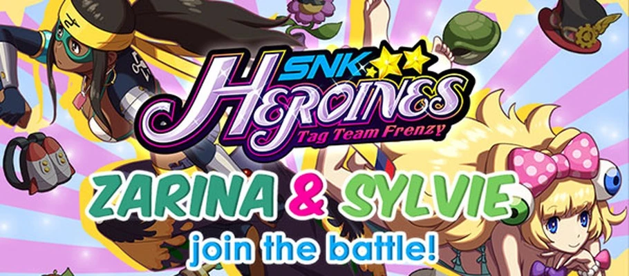 Zarina и Sylvie Paula Paula присоединятся к битве в SNK Heroines: Tag Team Frenzy