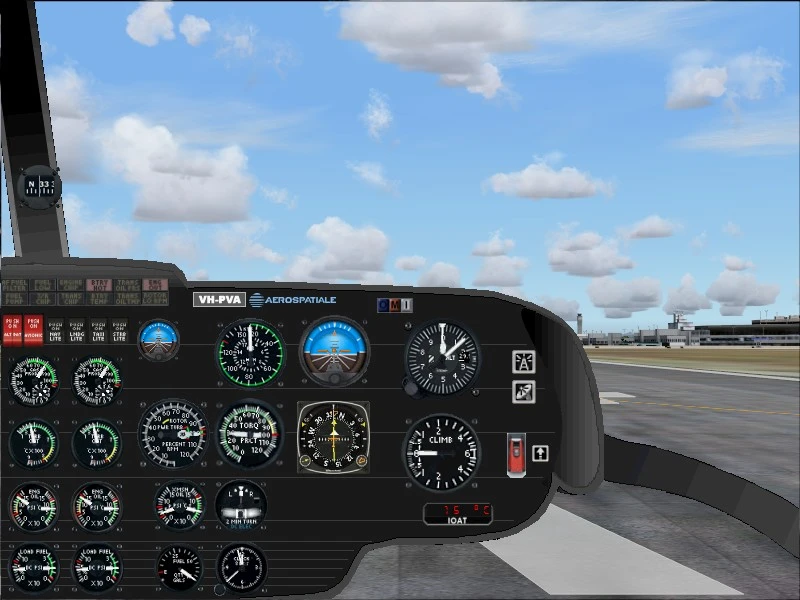 Microsoft Flight Simulator 2004 "Aйrospatiale AS.365 Dauphin"