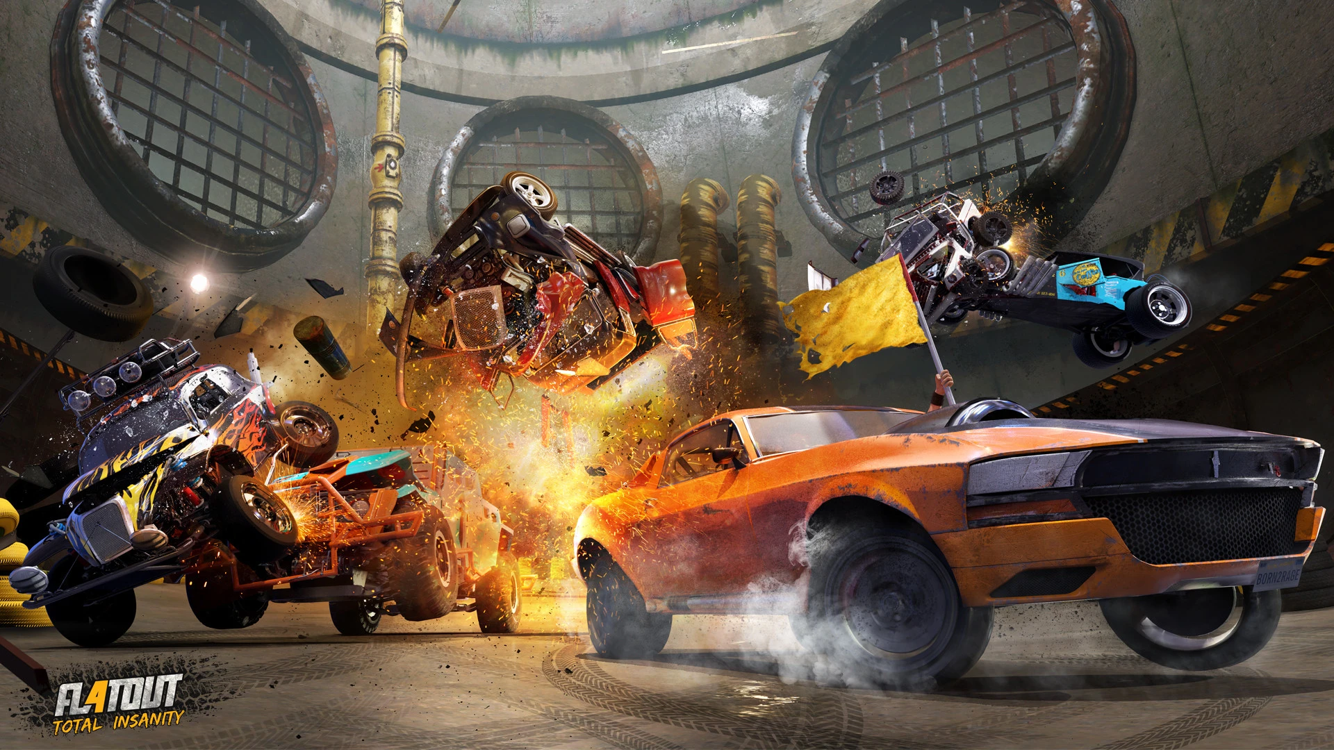 FlatOut 4: Total Insanity вышла на РС