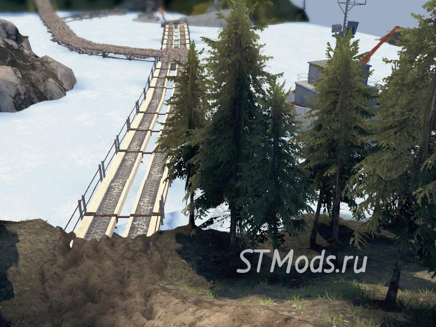 Spintires "Карта "Пересечение" версия 1.1 для 03.03.16"