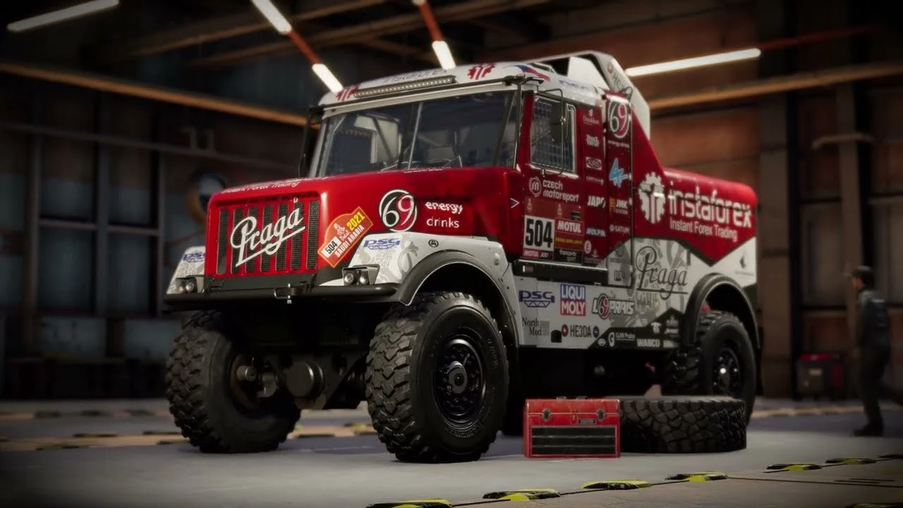 Новый трейлер Dakar Desert Rally представляет грузовик Praga