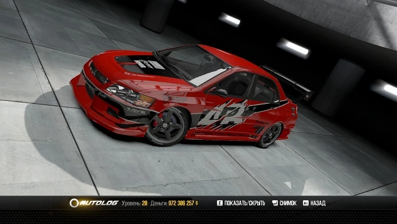 Shift 2: Unleashed "Sean Evo RWD SKIN"