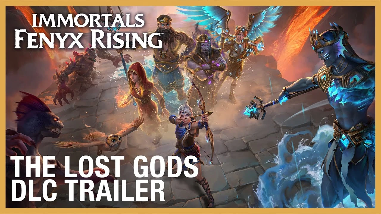 Для Immortals Fenyx Rising вышло DLC "Затерянные боги" с новым игровым процессом с видом сверху вниз