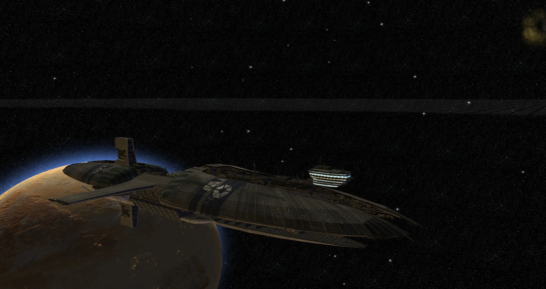 Star Wars: Empire at War "Republic at War: Изменение текстуры для фрегата Щедрый V2"