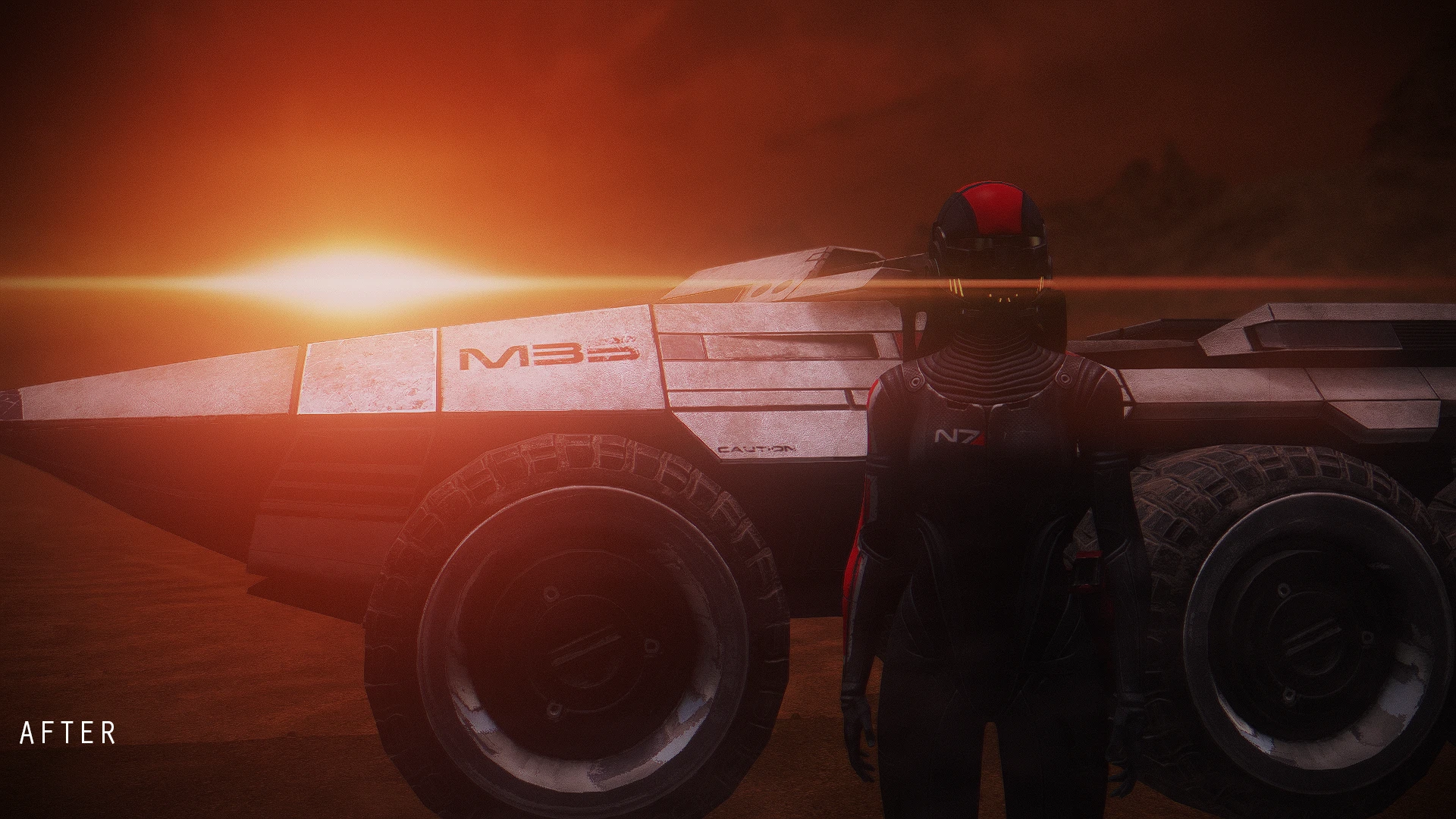 Mass Effect Legendary Edition "Решейд - В космос"