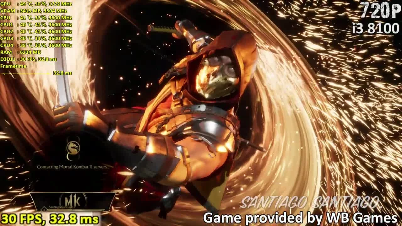 Mortal Kombat 11 на GTX 1050 ti