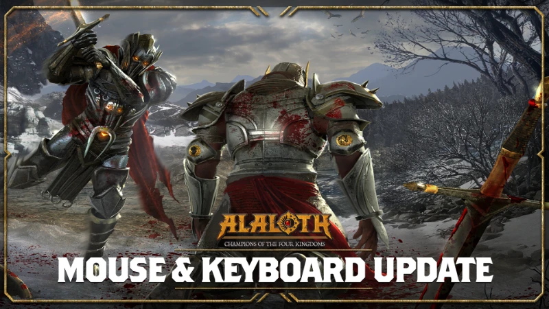 Для Alaloth вышло новое обновление, с улучшением производительности и полной поддержкой клавиатуры и мыши