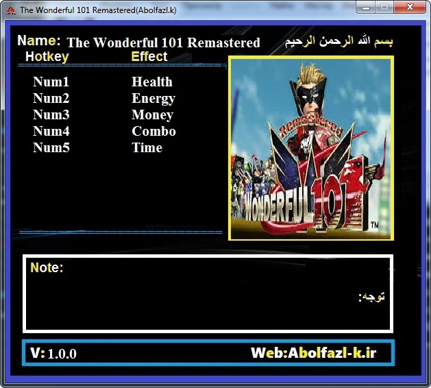 The Wonderful 101: Remastered: ТрейнерTrainer (+5) [1.0] {Abolfazl.k}