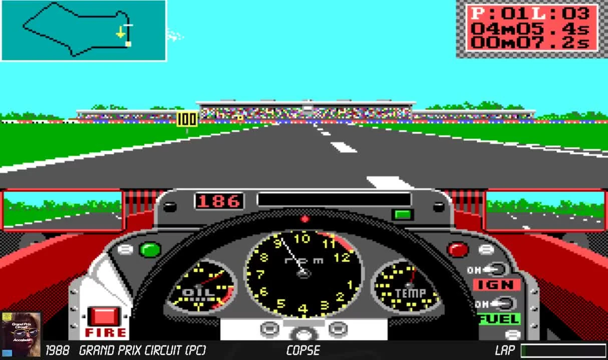 Как за 33 года изменилась графика на примере одной трассы