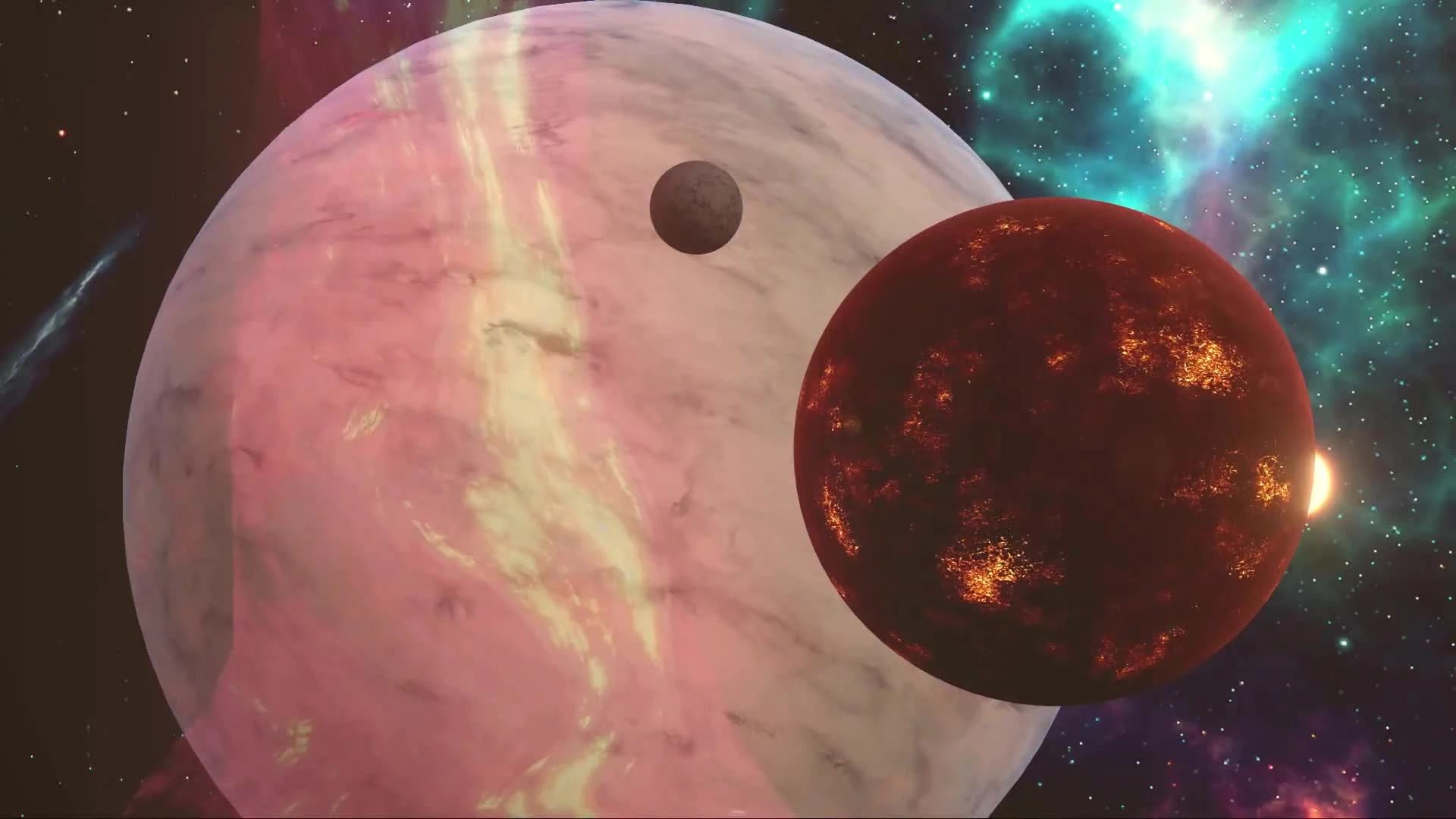 Galaxy in Turmoil - первый трейлер на движке игры