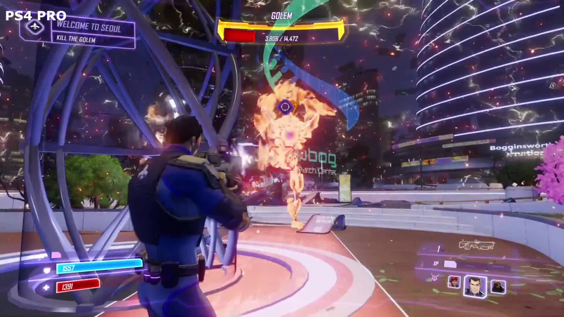 Графическое сравнение Agents of Mayhem: PS4 Pro vs. PS4 vs. Xbox One