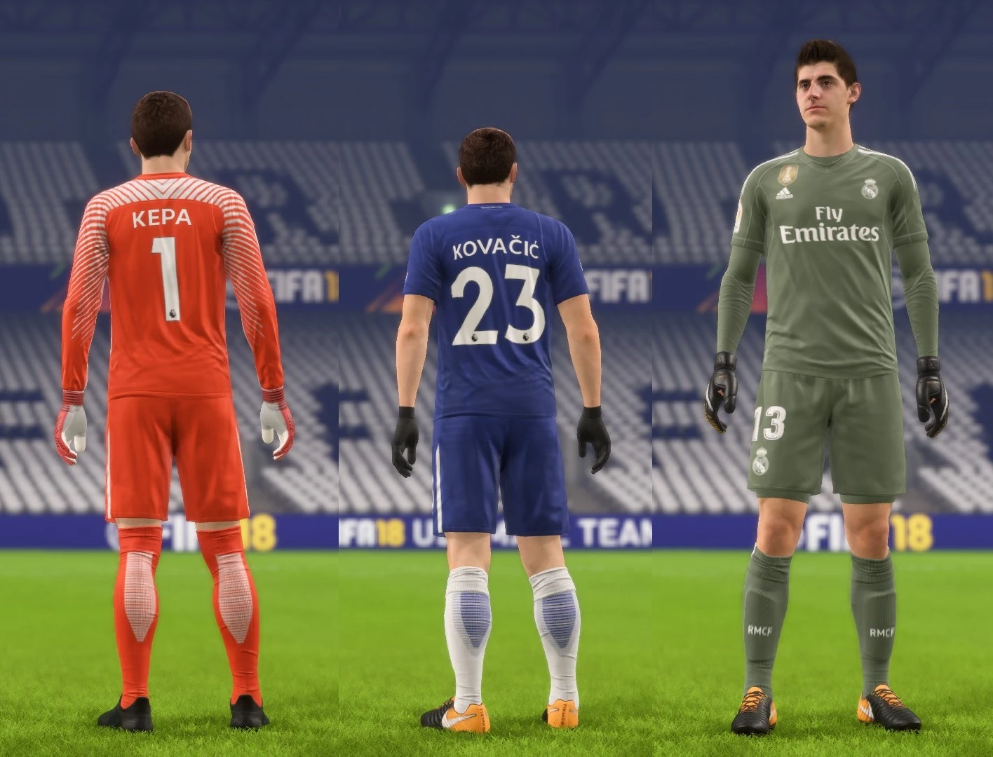 FIFA 18 "Составы команд от 09.08.18