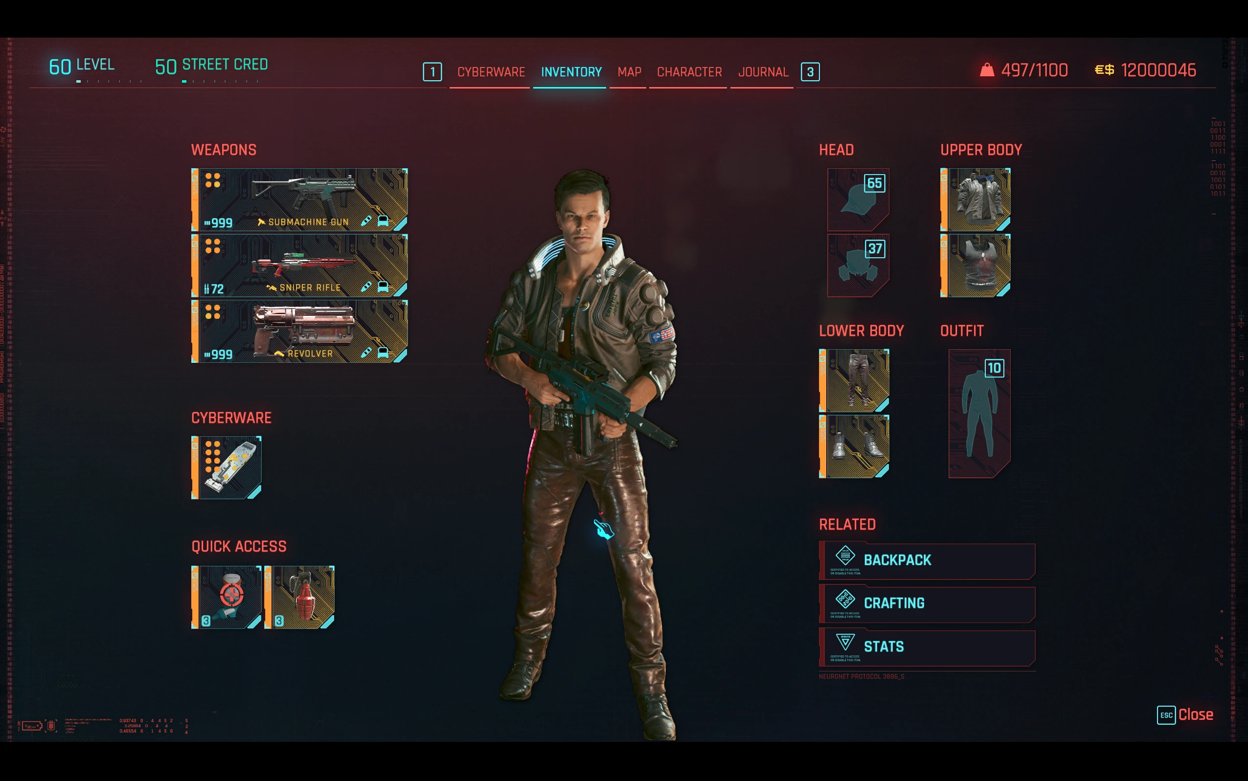 Cyberpunk 2077 "Сохранение - Пролог - Спасение Сандры Дорсетт" [2.12] {SPRUT}