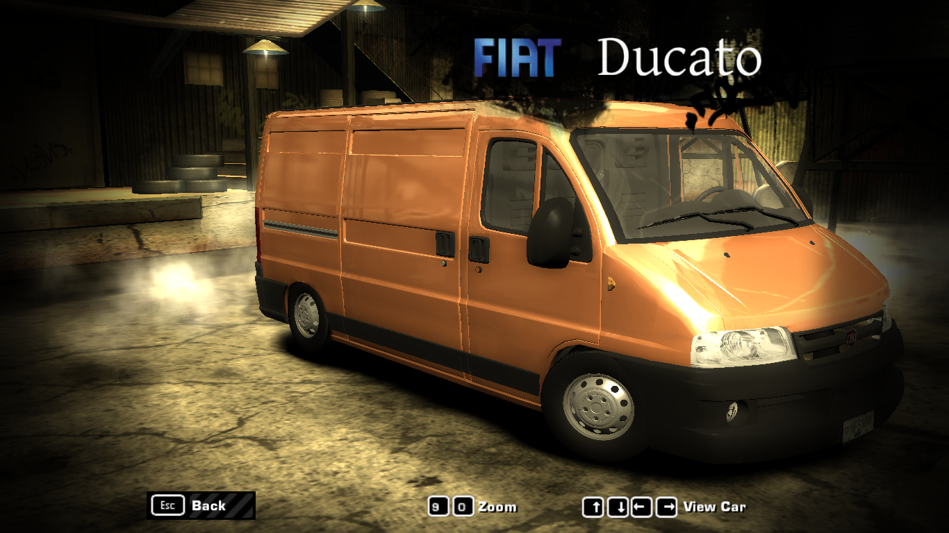 Need for Speed: Most Wanted "Fiat Ducato II - Peugeot Boxer I - Citroen Jumper I"