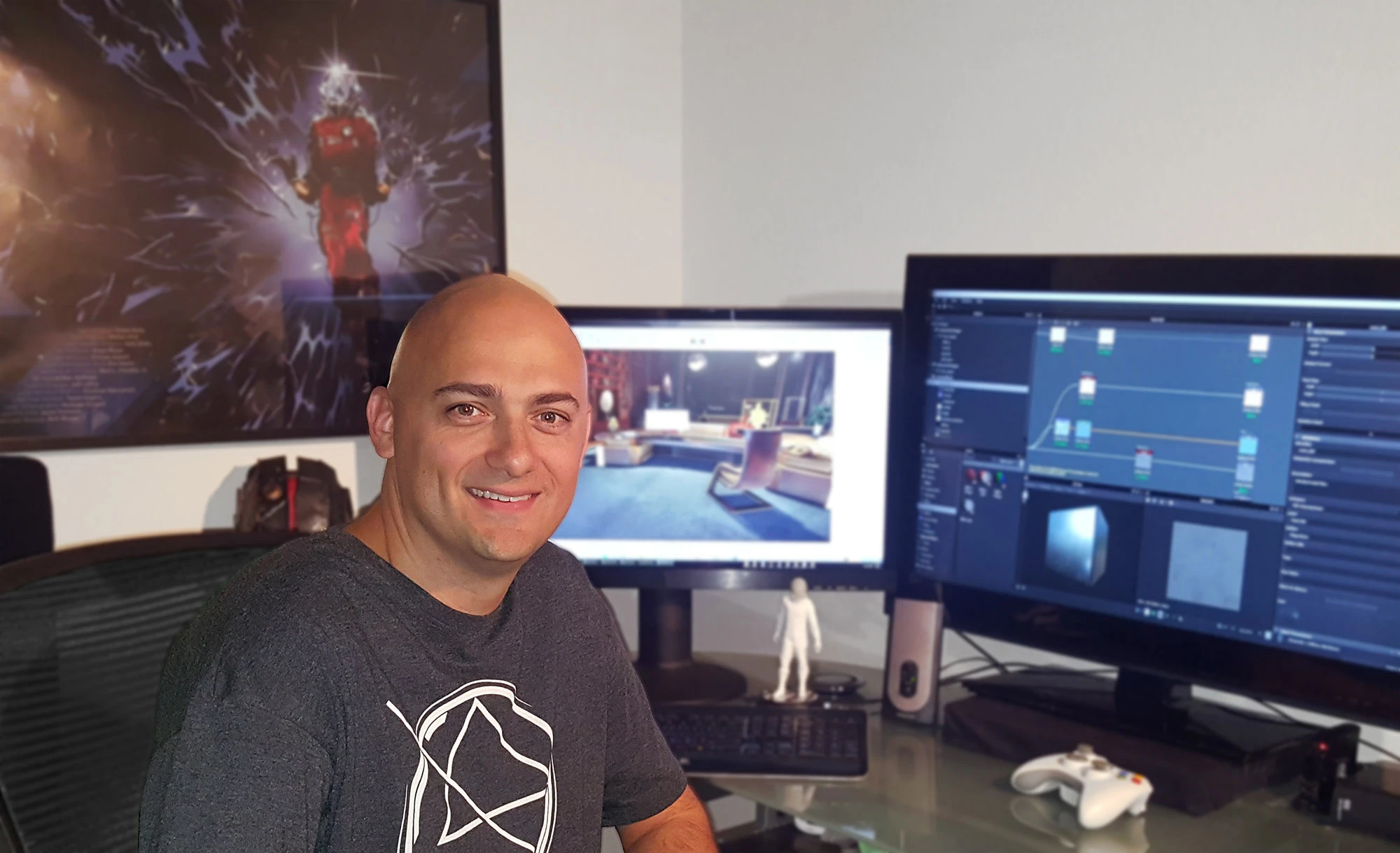 Эклектика и тифоны: интервью с художником по окружению Prey