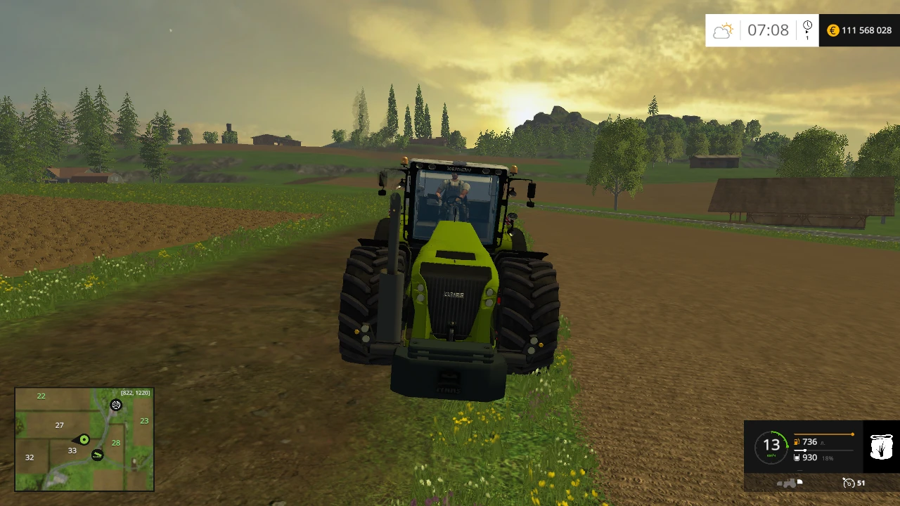 Farming Simulator 15 "Claas Xerion 5000 v 1.1"