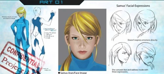 Концепт-арты Metroid: Other M