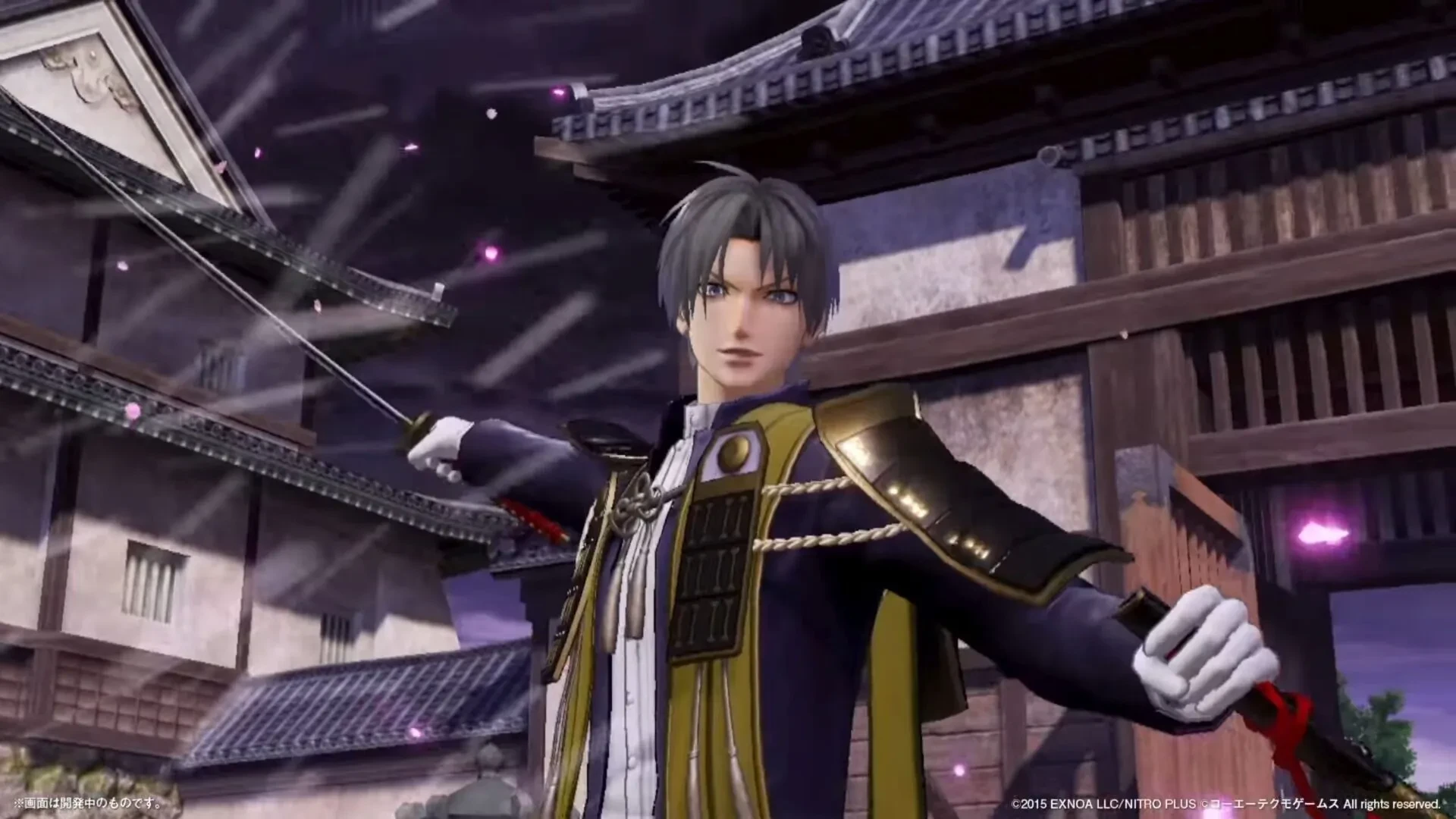 Новые трейлеры Touken Ranbu Warriors рассказывающие о сюжете и персонаже Хешикири Хасебе