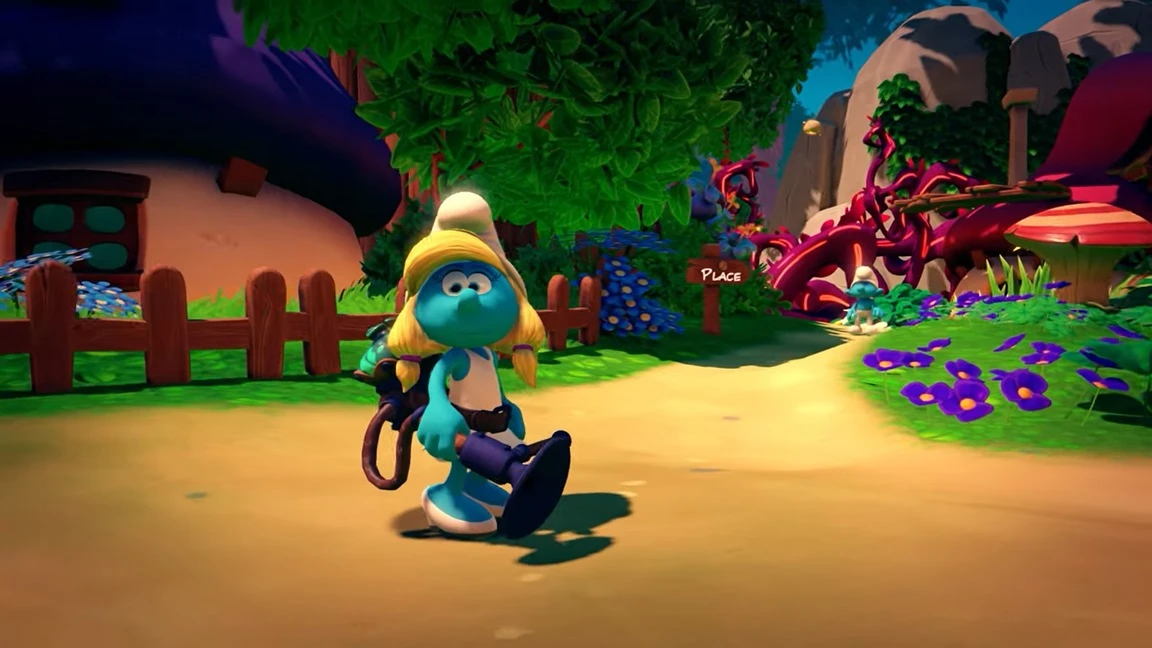 Опубликован геймплей яркого приключения The Smurfs - Mission Vileaf