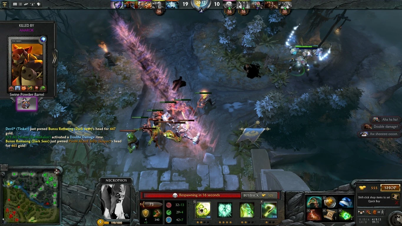 Dota 2 "Sentinel & Scourge: Alpha"