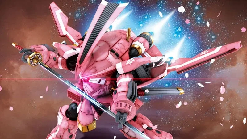 Новая фигурка меха из Sakura Wars в виде пластикового модельного набора