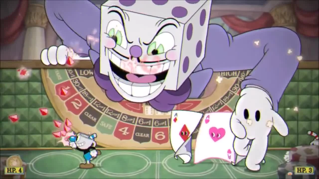 Cuphead. King Dice перемотка