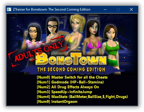 Bonetown: The Second Coming Edition: Трейнер + Таблица для Cheat Engine (+6) [UPD: 09.08.2021] {JediZavv}
