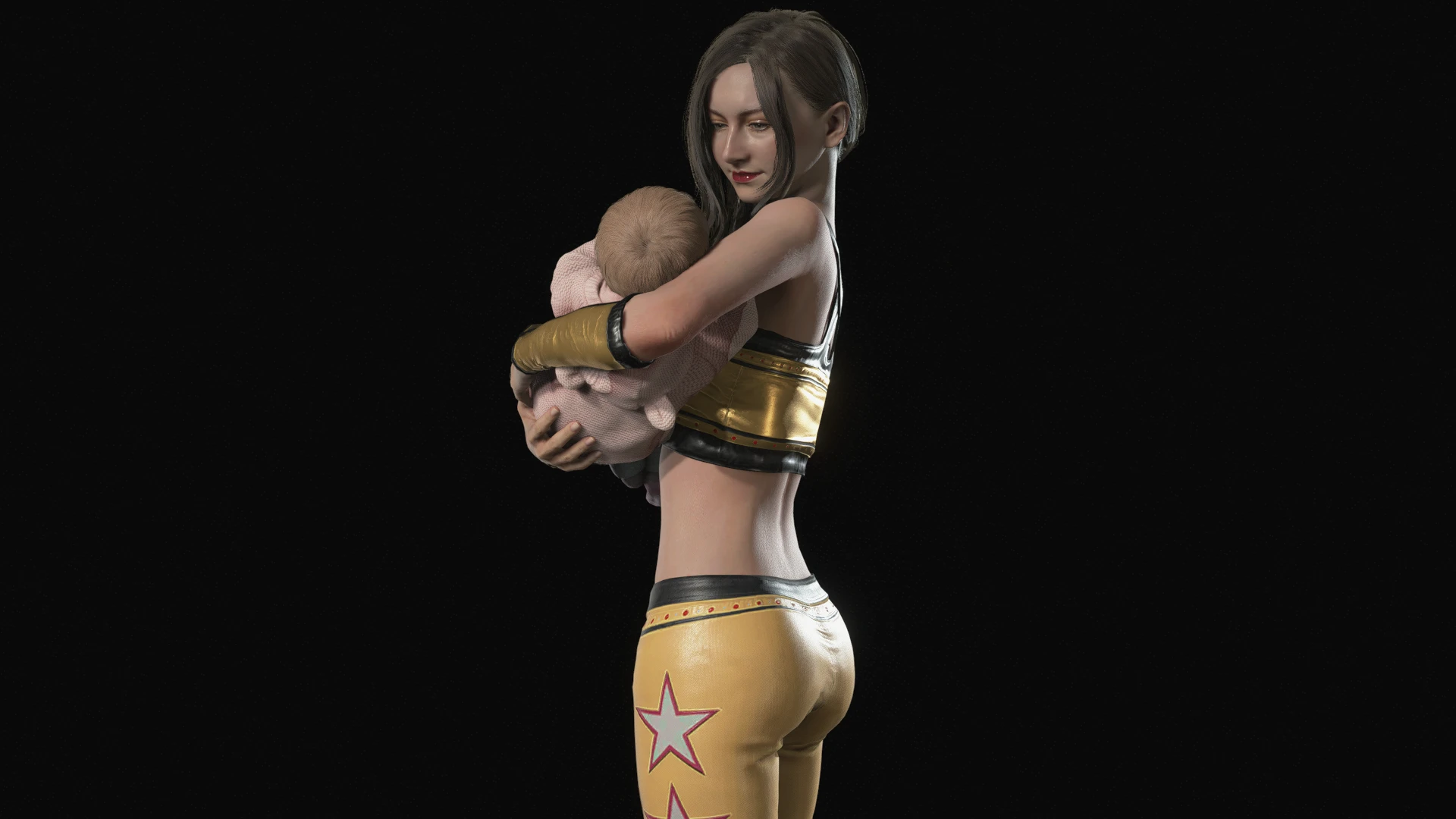 Resident Evil: Village "Вызывающий костюм для Мии - Панк"